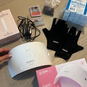 White UV LED Nail Lamp